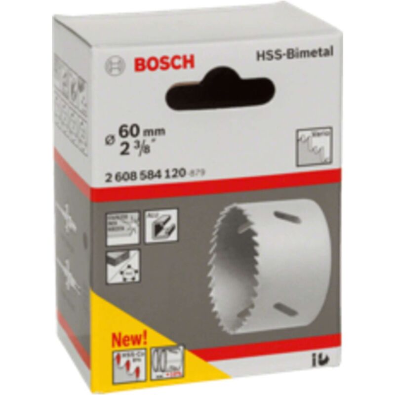 foto del prodotto bosch a sega a tazza bimetallica hss d 60