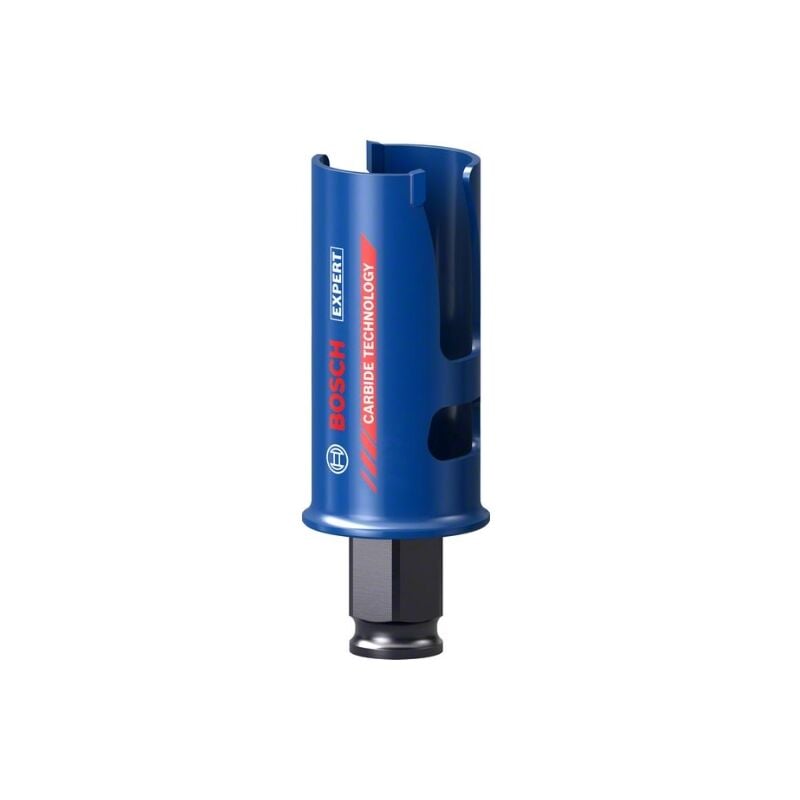 foto del prodotto bosch accessori 1x sega de expert materiale da costruzione per legno tenero, 30 mm, trapano a percussione rotante 