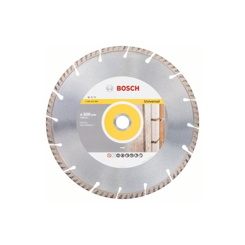 foto del prodotto bosch accessori lama da taglio de lama diamantata standard per universale, 300 x 25, 4 x 3, 3 x 10 mm