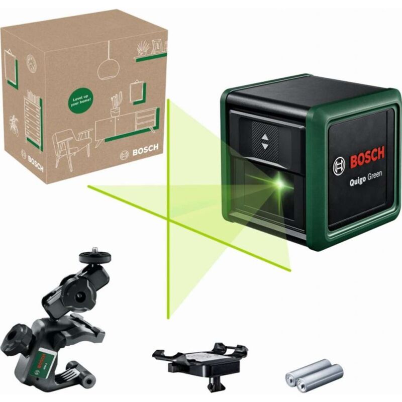 foto del prodotto bosch accessori laser a croce, portata 12 m, con accessori 0603663cz0