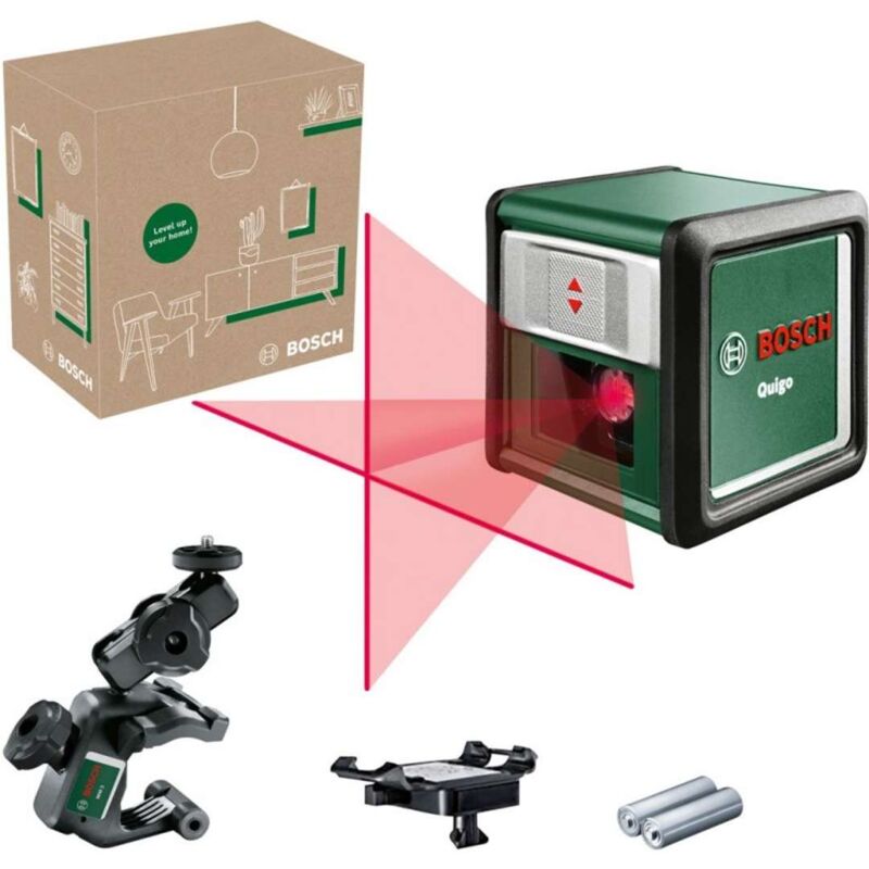 foto del prodotto bosch accessori laser combinato, portata 10 m, con accessori 06036635z0