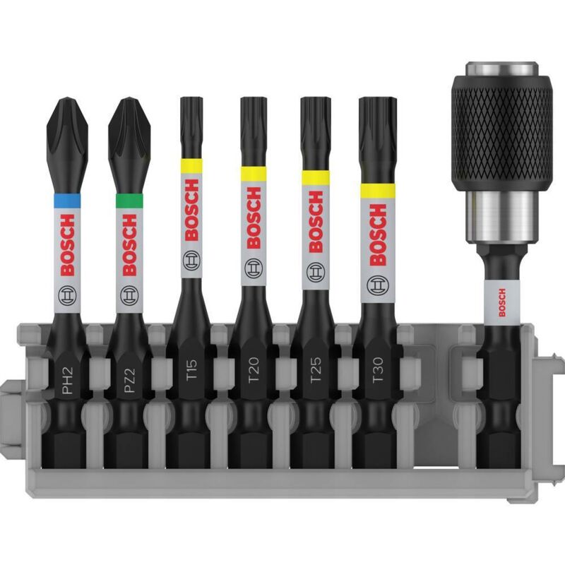 foto del prodotto bosch accessories 2608522327 2608522327 inserto a croce ph 2, pz 2, t 15, t 20, t 25, t 30 1 kit