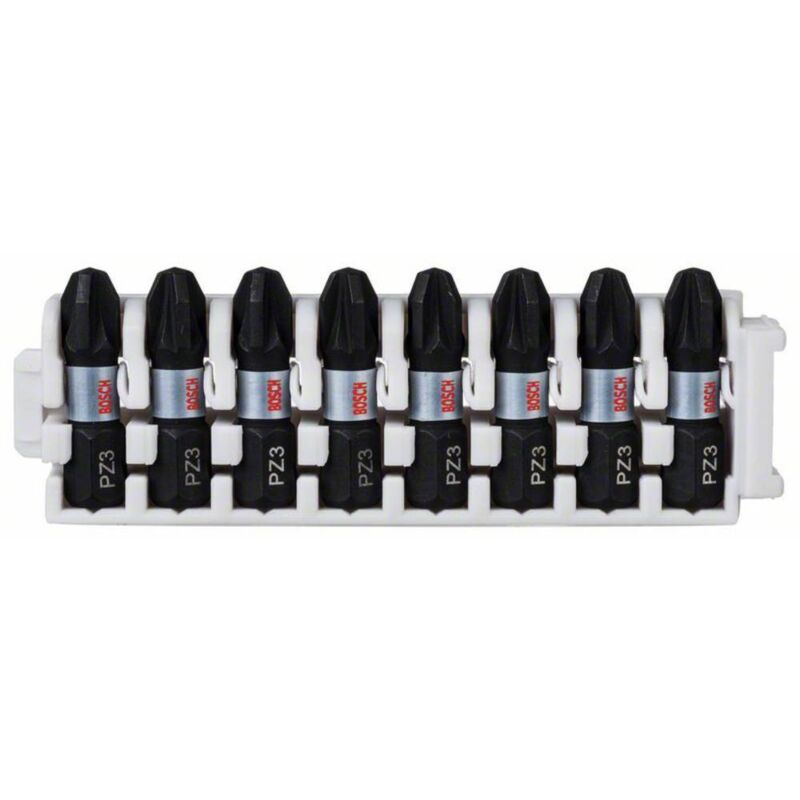foto del prodotto bosch accessories 2608522378 2608522378 kit di punte per trapano avvitatore impact control, 8 pezzi, con pz 3, 25 mm 25