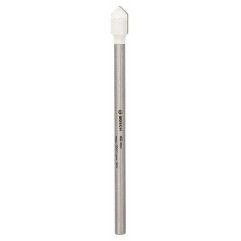 foto del prodotto bosch accessories 2608587161 punta per vetro e piastrelle 6 mm lunghezza totale 80 mm alberino cilindrico 1 pz.
