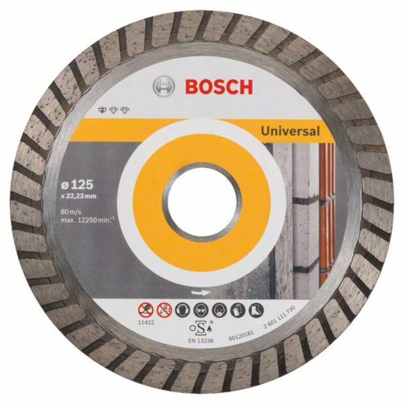 foto del prodotto bosch accessories 2608602394 disco diamantato diametro 125 mm 1 pz.