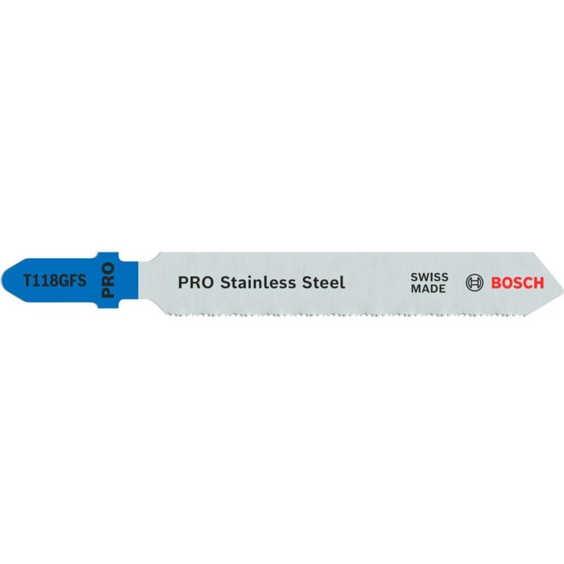 foto del prodotto bosch accessories 2608636496 lama per seghetto alternativo t 118 gfs basic for inox 5 pz.