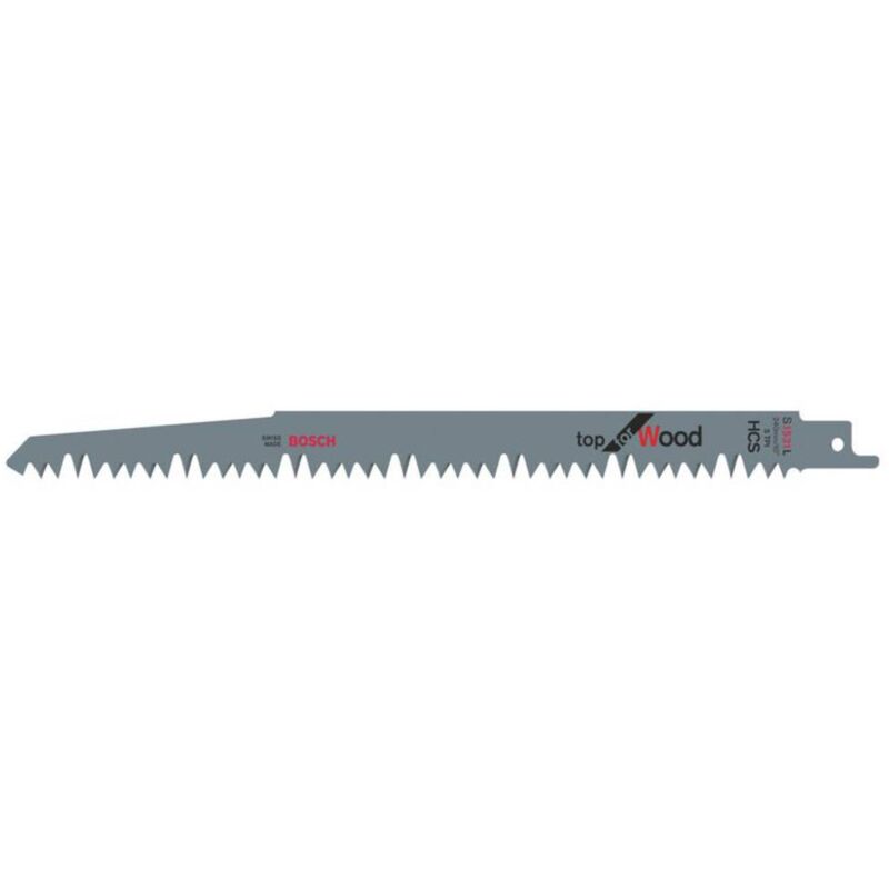 foto del prodotto bosch accessories 2608650676 lama per sega universale s 1531 l top for wood lunghezza lama della sega 240 mm 5 pz.
