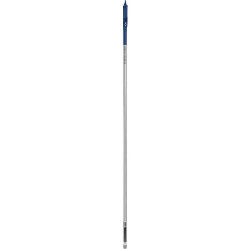 foto del prodotto bosch accessories 2608900338 mecchia per legno 8 mm lunghezza totale 400 mm alberino esagonale 1 pz.