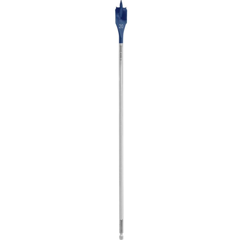 foto del prodotto bosch accessories 2608900347 mecchia per legno 20 mm lunghezza totale 400 mm alberino esagonale 1 pz.