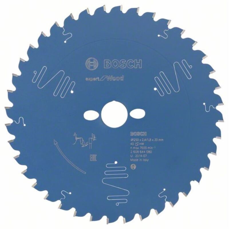 foto del prodotto bosch - accessories expert for wood 2608644080 lama circolare 250 x 30 x 1.8 mm numero di denti 40 1 pz.