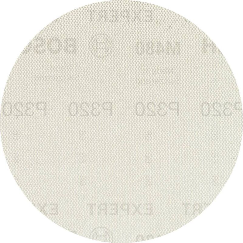 foto del prodotto bosch accessories expert m480 2608900678 rete di levigatura rotorbitale non perforato dimensione dei grani 320 125