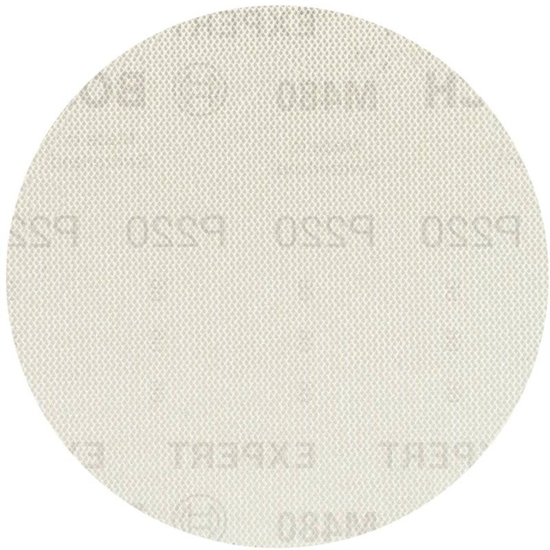 foto del prodotto bosch accessories expert m480 2608900694 rete di levigatura rotorbitale non perforato dimensione dei grani 220 150