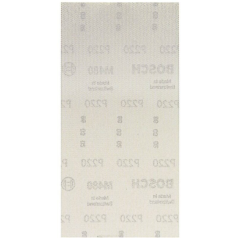 foto del prodotto bosch accessories expert m480 2608900766 rete per levigatrici orbitali non perforato dimensione dei grani 220 l x l 2