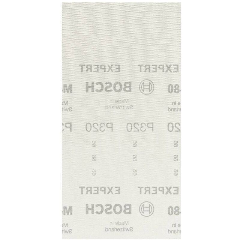 foto del prodotto bosch accessories expert m480 2608900768 rete per levigatrici orbitali non perforato dimensione dei grani 320 l x l 2
