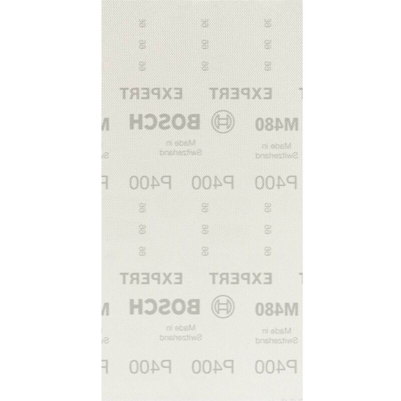 foto del prodotto bosch accessories expert m480 2608900769 rete per levigatrici orbitali non perforato dimensione dei grani 400 l x l 2