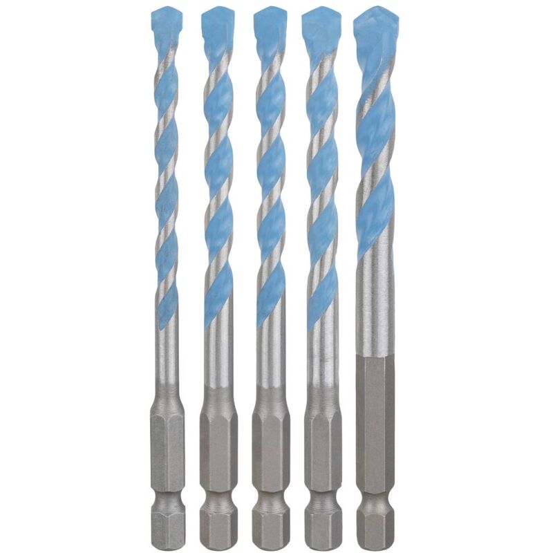 foto del prodotto bosch accessories expert multiconstruction hex 9 2608900586 kit punte multiuso 5 parti 5.5 mm, 6 mm, 6 mm, 7 mm, 8 mm a