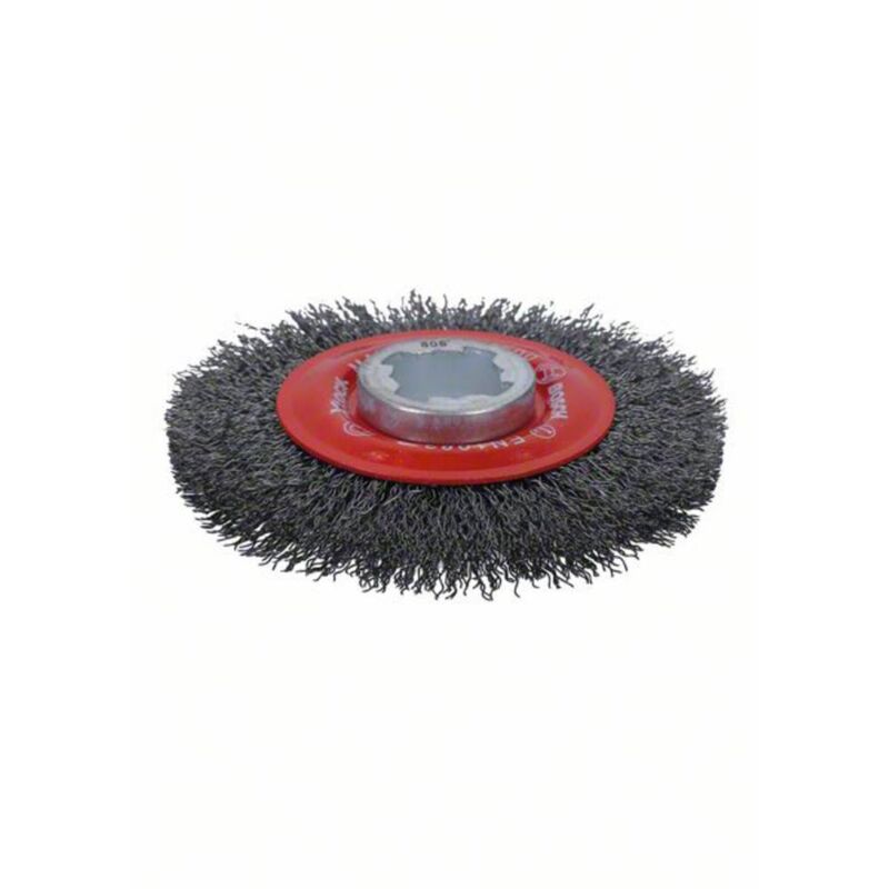 foto del prodotto bosch accessories spazzola a disco clean for metal x lock, ondulata, 115 mm, 0,3 mm 2608620732 1 pz.