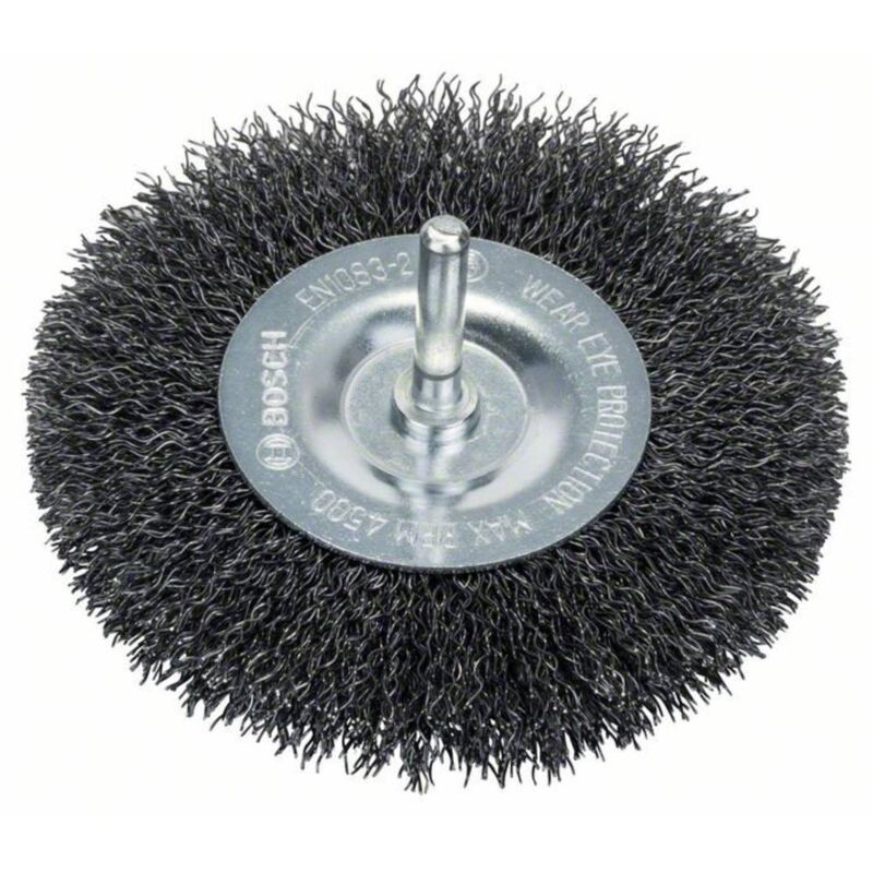 foto del prodotto bosch accessories spazzola a disco filo ondulato 100 mm, 0,3 mm, 10 mm gambo 6 mm 1609200273 1 pz.