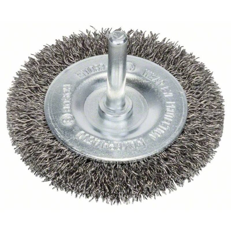 foto del prodotto bosch accessories spazzola a disco filo ondulato 70 mm, 0,3 mm, 10 mm gambo 6 mm 2608622121 1 pz.