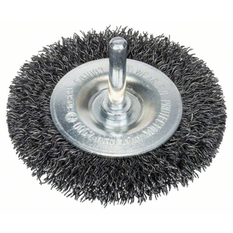 foto del prodotto bosch accessories spazzola a disco filo ondulato 75 mm, 0,3 mm, 8 mm gambo 6 mm 2608622007 1 pz.