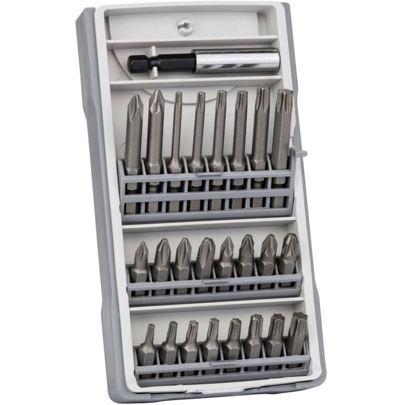 foto del prodotto bosch accessories x pro 2607017037 kit inserti 25 parti croce phillips, croce pozidriv, profilo a t