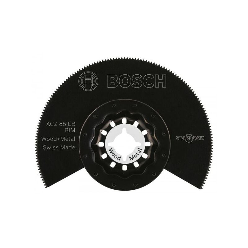 foto del prodotto bosch acz 85 eb bim lama segmentata starlock x utensili multif legno e metallo