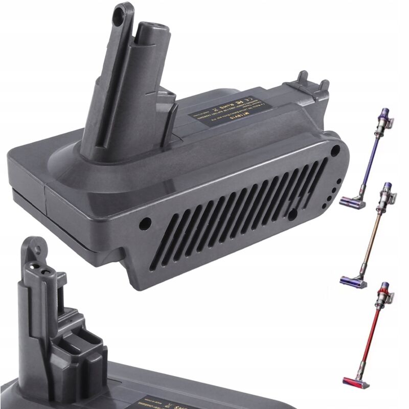 foto del prodotto bosch adattatore convertitore batteria 18v per dyson v10