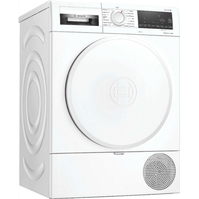 foto del prodotto bosch asciugatrice a pompa di calore con condensatore 60cm 8kg wqg233d0fr