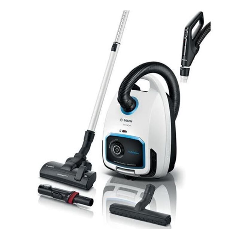 foto del prodotto bosch aspirapolvere 700w 66db bianco nero bgb6sil1