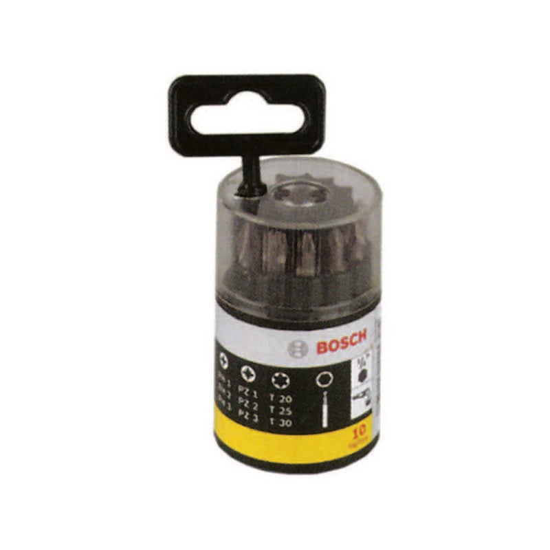 foto del prodotto bosch assortimento bit di avvitamento ph pz torx 10 pezzi