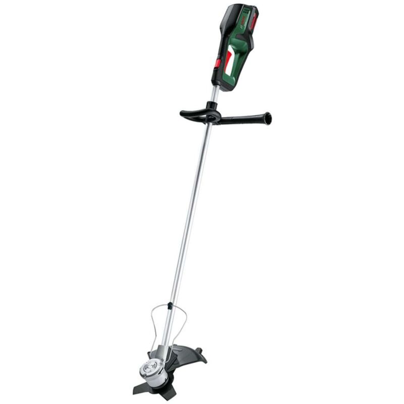 foto del prodotto bosch attrezzature da giardino tagliabordi aku 36v, portata 33 cm, 1x batteria 2,0 ah li ion, caricabatterie 06008c1k03