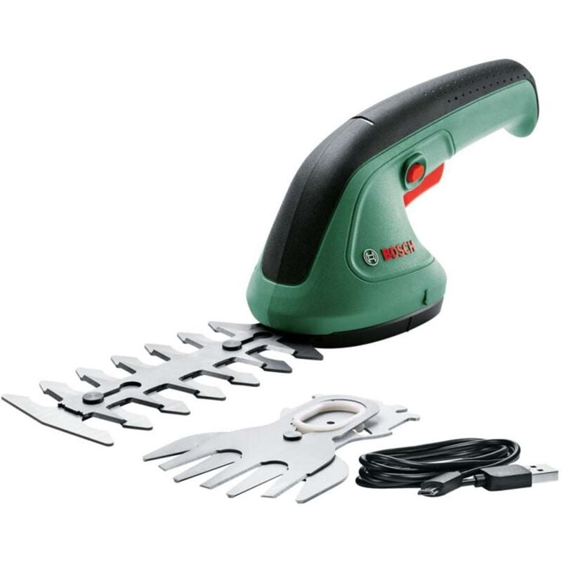 foto del prodotto bosch attrezzature da giardino tagliasiepe ed erba a batteria da 3,6 v, cavo usb 0600833303