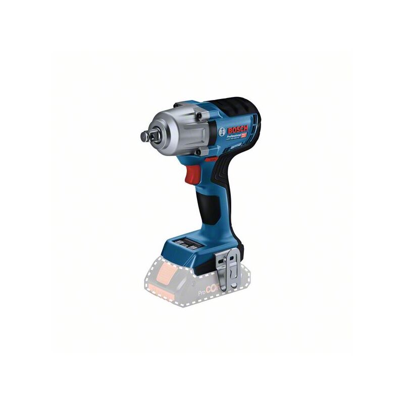foto del prodotto bosch avvitatore a impulsi a batteria gds 18v 450 hc senza batteria e caricabatterie nella confezione