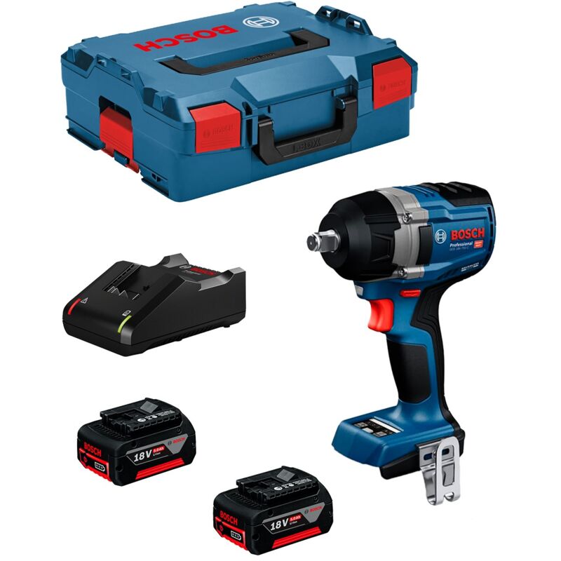 foto del prodotto bosch avvitatore a massa battente gds 18v 750 c 2 x 5,0 ah gal18v 40 l boxx 136 