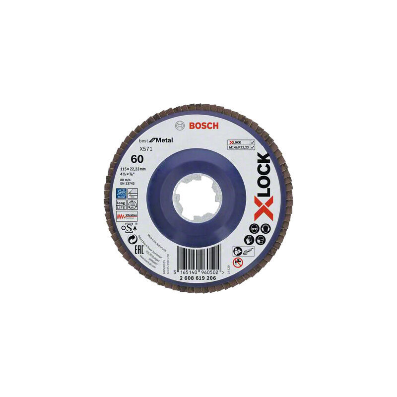 foto del prodotto bosch b disco lamellarex lockgr.60 mm.115