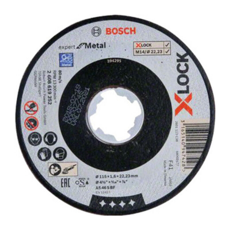 foto del prodotto bosch b disco per metallo x lockmm.115x1,6