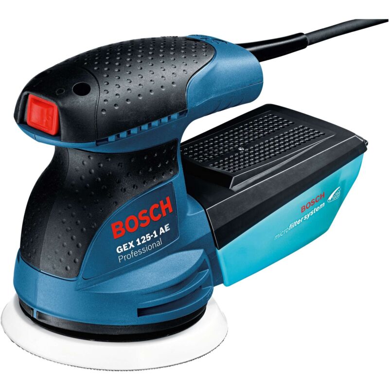 foto del prodotto bosch b levigatrice rotorbitale 250w gex125 1ae