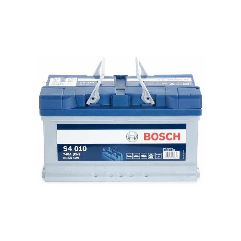 foto del prodotto bosch batteria auto s4010 80ah 740a 12v pronta all uso
