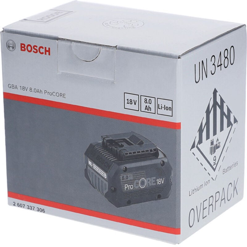 foto del prodotto bosch - batteria gba 18v 8.0ah procore
