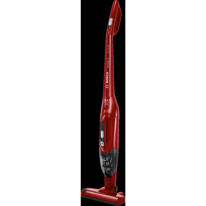 foto del prodotto bosch bbhf214r aspirapolvere elettrico con scopa, rosso