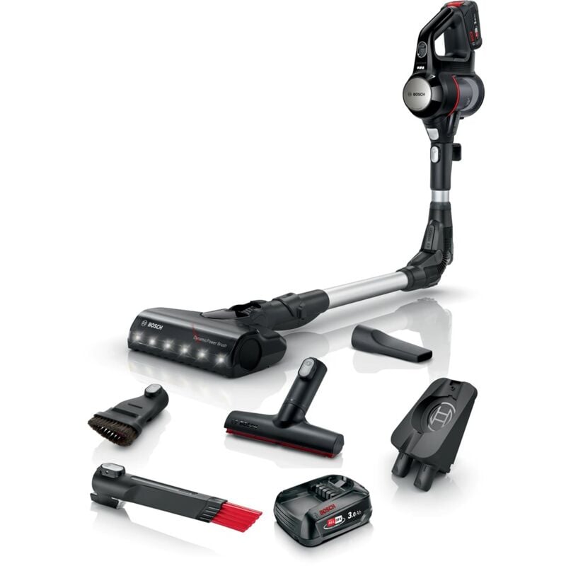 foto del prodotto bosch - bcs712xxl aspirapolvere de aspirapolvere e scopa elettrica scopa aspirapolvere batteria dry bagless 0,3 l nero 3 ah