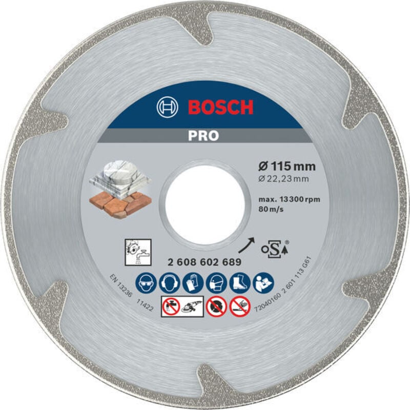 foto del prodotto bosch best for marble disco diamantato per smerigliatrice 115x2,2 mm