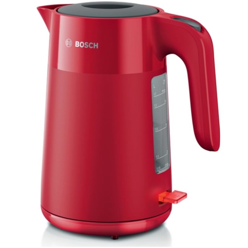 foto del prodotto bosch bollitore elettrico 1,7 l 2400 w rosso twk2m164
