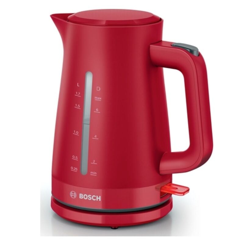 foto del prodotto bosch bollitore elettrico 1,7 l 2400 w rosso twk3m124