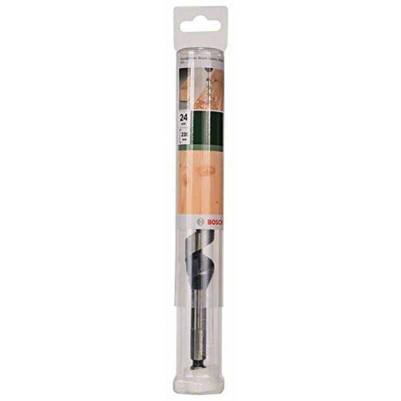 foto del prodotto bosch bosh 2609255250 punta del trapano a trivella per legno con punto filettato di autotaglio, diametro 24 mm
