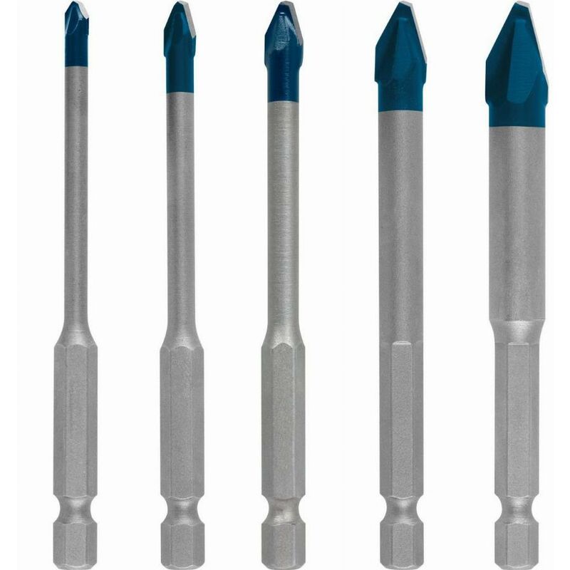 foto del prodotto bosch ceramica dura hex 9 expert 4 5 6 8 10 mm 5 pezzi 2608900597