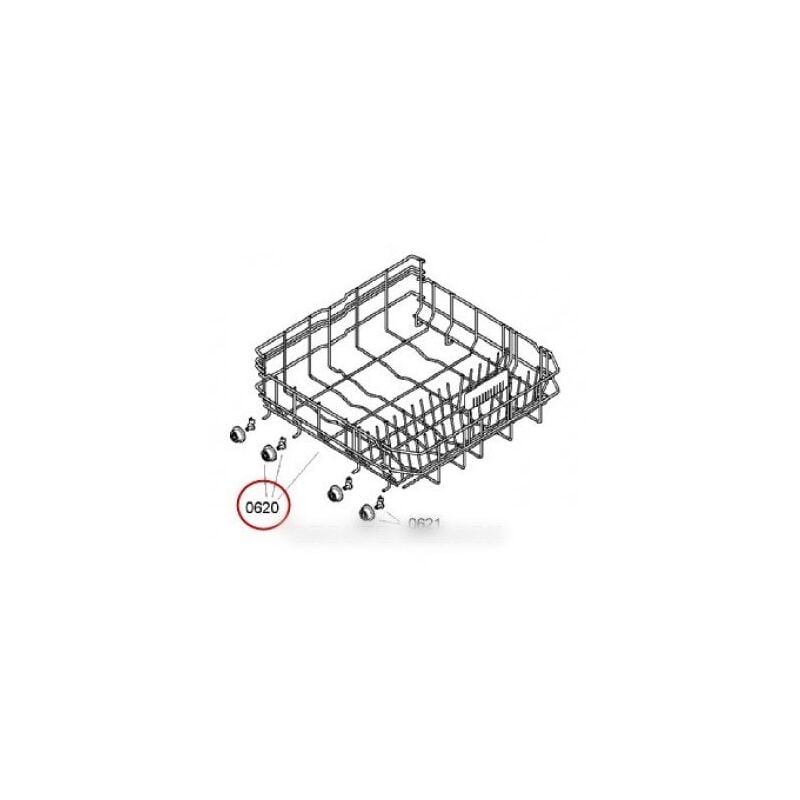 foto del prodotto bosch cesto inferiore da solo per 00474385 lavastoviglie