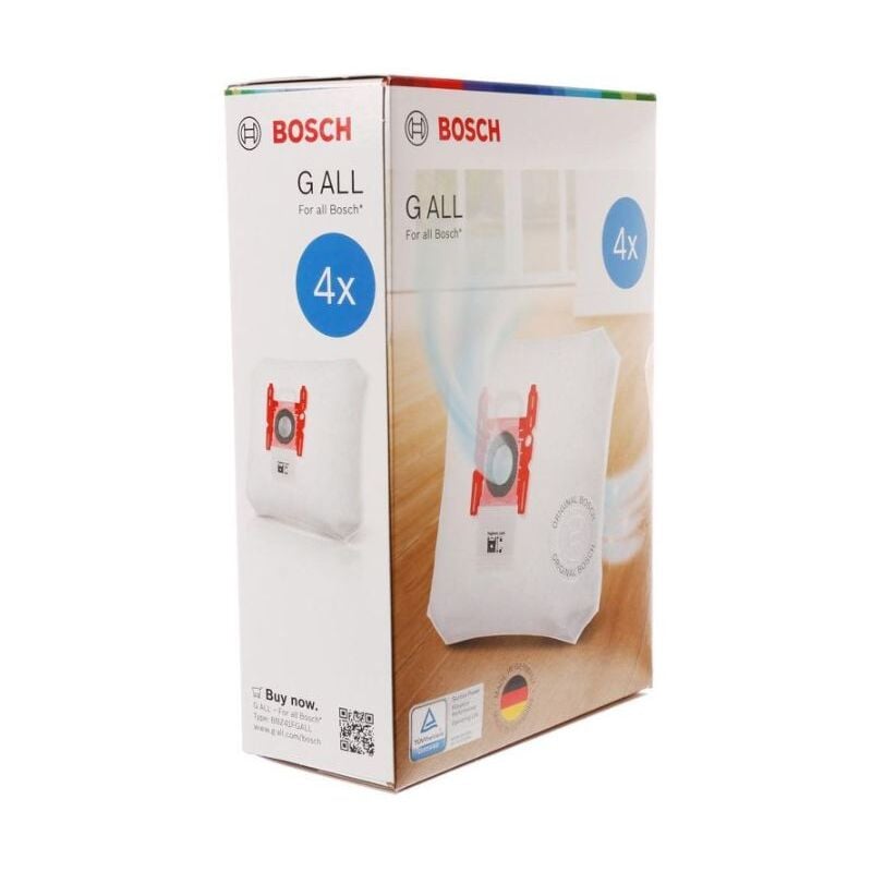 foto del prodotto bosch confezione di 4 sacchetti tipo g originale aspirapolvere 1663503663946523865