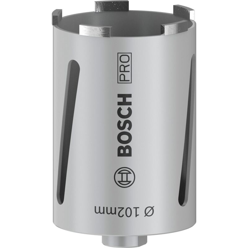 foto del prodotto bosch diamantato a secco g 1 2 102 mm, 150 mm, 5 segmenti, 7 mm
