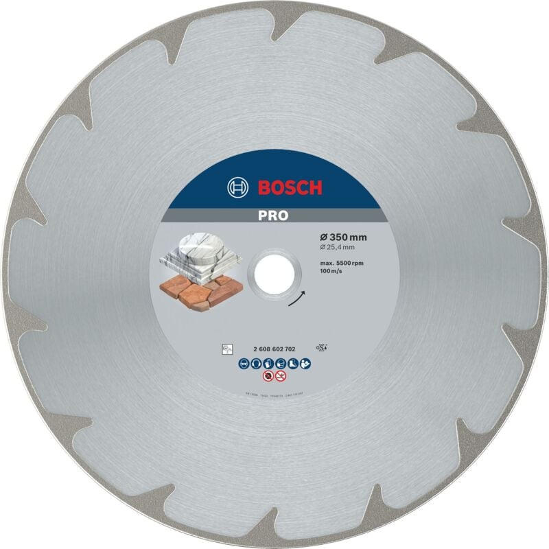 foto del prodotto bosch disco diamantato best for marble 350 x 25,40 x 2,6 x 5 mm